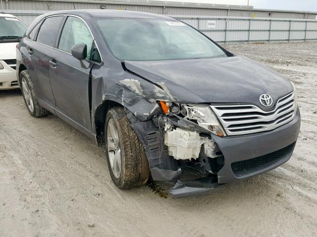 4T3BK11A69U004756 - 2009 TOYOTA VENZA BASE GRAY photo 1