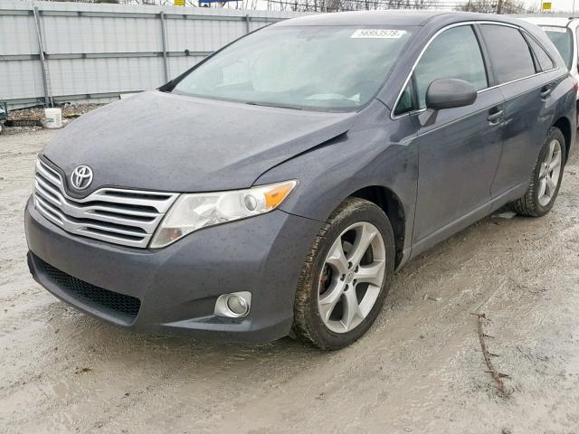 4T3BK11A69U004756 - 2009 TOYOTA VENZA BASE GRAY photo 2