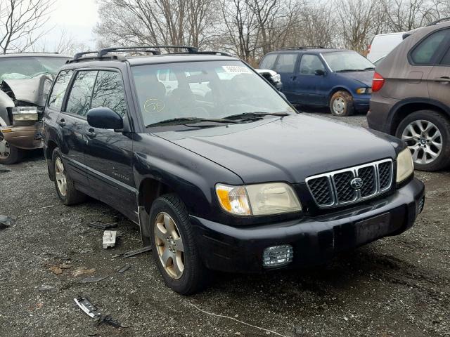 JF1SF65621H700618 - 2001 SUBARU FORESTER S ლურჯი ფოტო 1