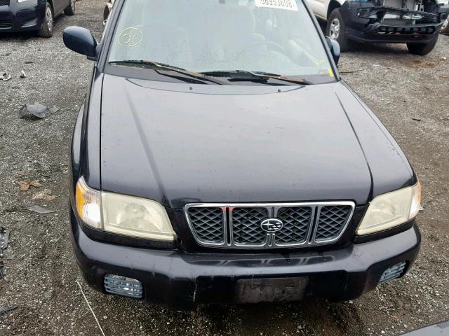 JF1SF65621H700618 - 2001 SUBARU FORESTER S ლურჯი ფოტო 7