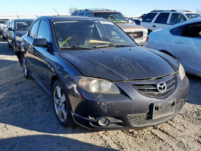 JM1BK123351295208 - 2005 MAZDA 3 S GRAY photo 1