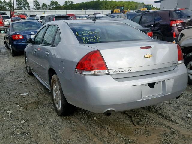 2G1WB5E35F1142404 - 2015 CHEVROLET IMPALA LIM SILVER photo 3