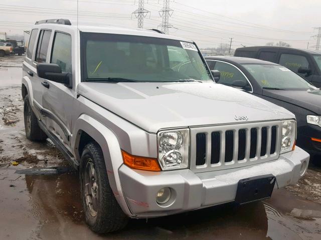 1J8HG48N26C141416 - 2006 JEEP COMMANDER Gümüş foto 1