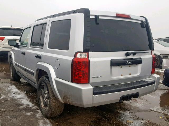 1J8HG48N26C141416 - 2006 JEEP COMMANDER Gümüş foto 3