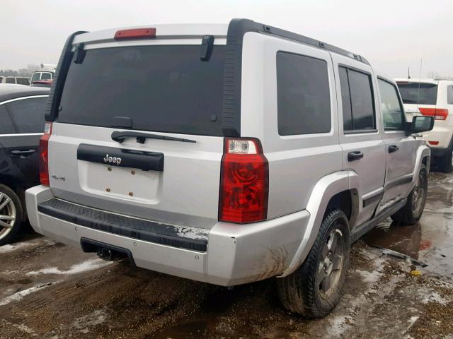 1J8HG48N26C141416 - 2006 JEEP COMMANDER Gümüş foto 4
