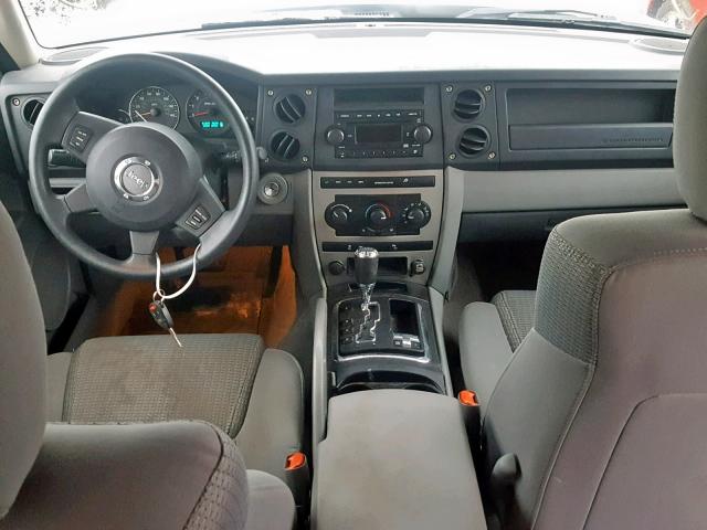 1J8HG48N26C141416 - 2006 JEEP COMMANDER Gümüş foto 9