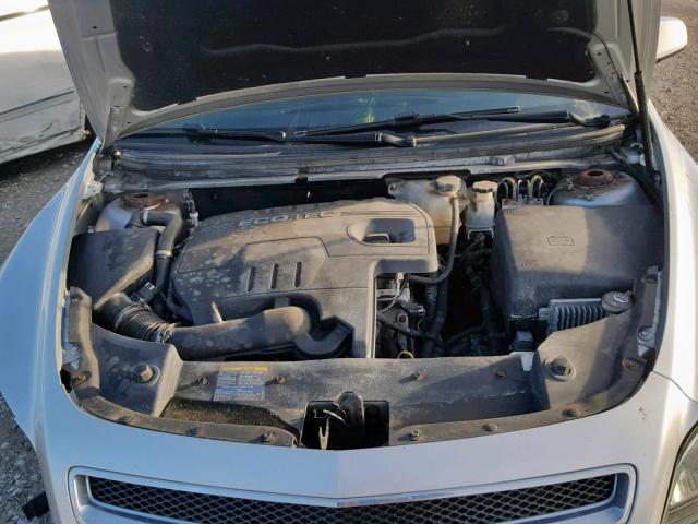 1G1ZH57B99F237724 - 2009 CHEVROLET MALIBU 1LT SILVER photo 7