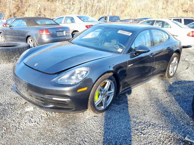 WP0AE2A71JL129197 - 2018 PORSCHE PANAMERA 4 GRAY photo 2