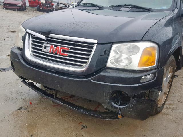 1GKDS13S582197685 - 2008 GMC ENVOY BLACK photo 9