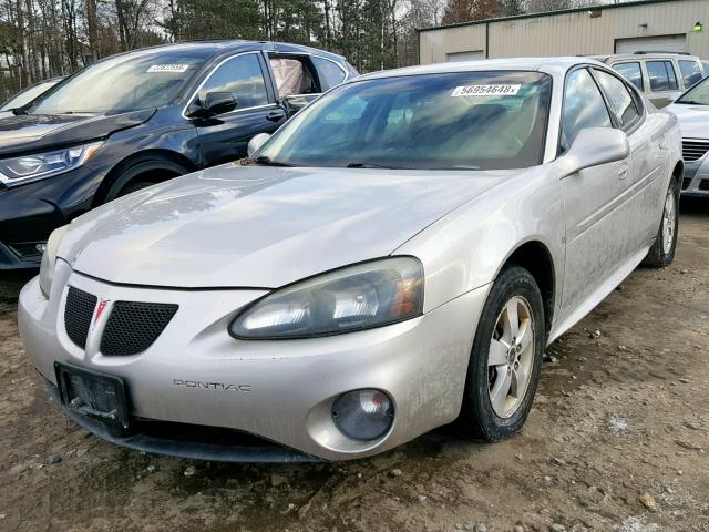 2G2WP552961146203 - 2006 PONTIAC GRAND PRIX ვერცხლისფერი ფოტო 2