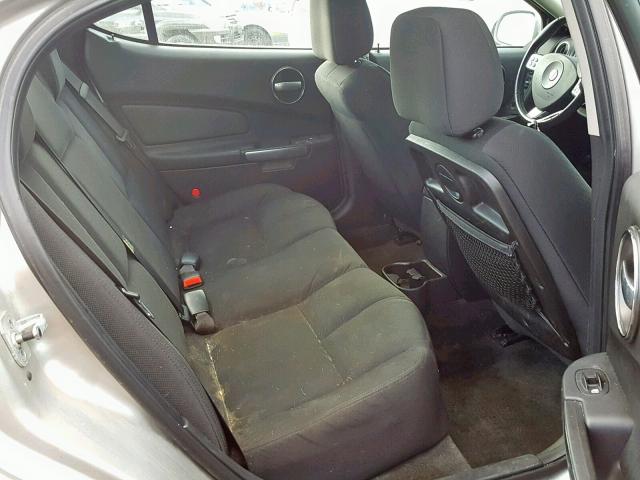 2G2WP552961146203 - 2006 PONTIAC GRAND PRIX ვერცხლისფერი ფოტო 6