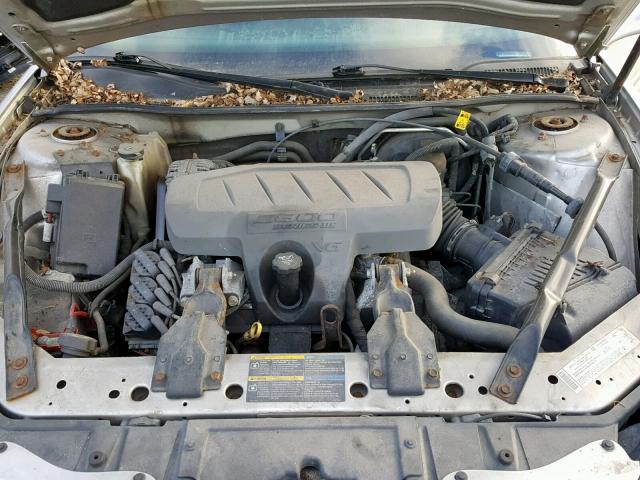 2G2WP552961146203 - 2006 PONTIAC GRAND PRIX ვერცხლისფერი ფოტო 7