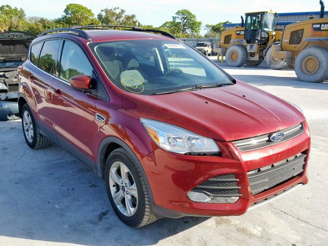 1FMCU0GX2DUC92572 - 2013 FORD ESCAPE SE RED photo 1