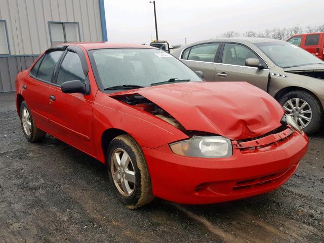 1G1JF52F847290463 - 2004 CHEVROLET CAVALIER L RED photo 1