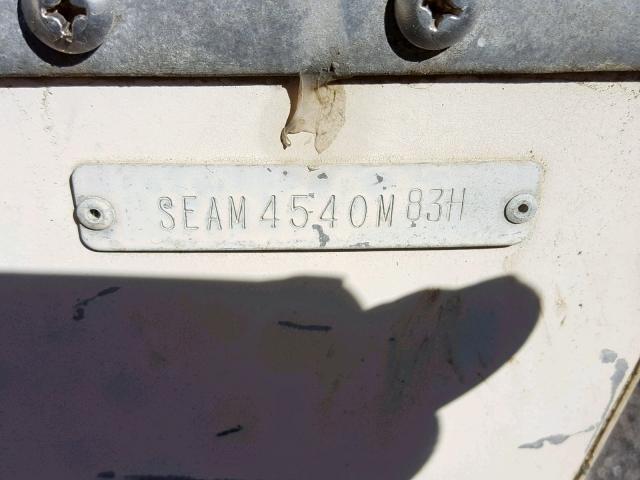 SEAM4540M83H - 1987 LOWE BOAT CREAM photo 10