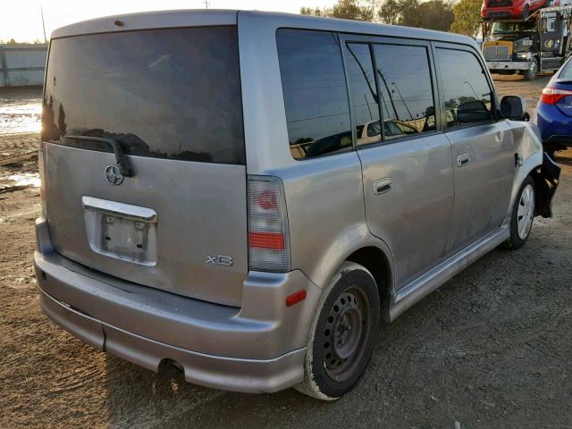 JTLKT324664082873 - 2006 TOYOTA SCION XB Күміс фото 4