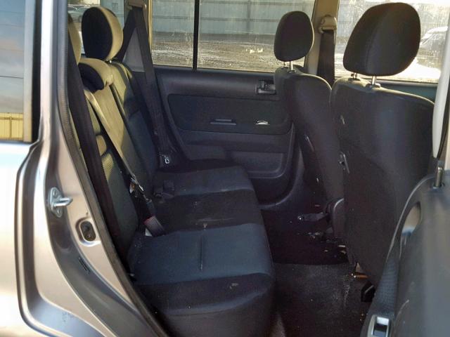 JTLKT324664082873 - 2006 TOYOTA SCION XB Күміс фото 6