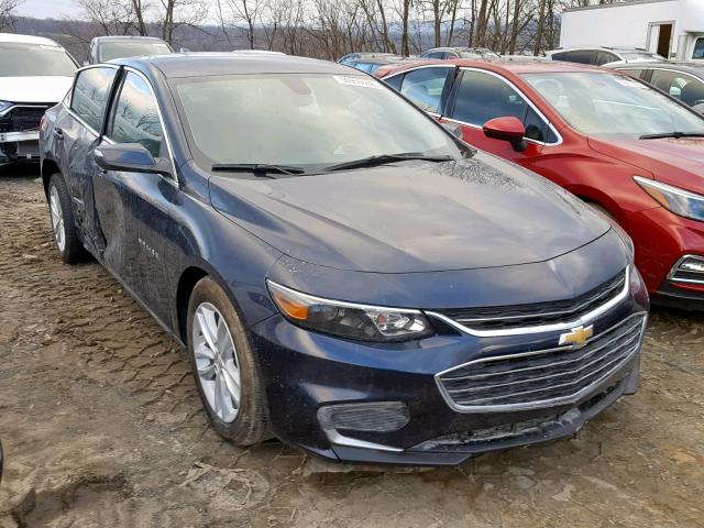 1G1ZF5SU7JF176330 - 2018 CHEVROLET MALIBU HYB BLUE photo 1