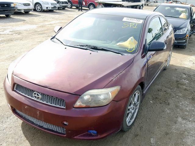 JTKDE167360076147 - 2006 TOYOTA SCION TC შავი ფოტო 2