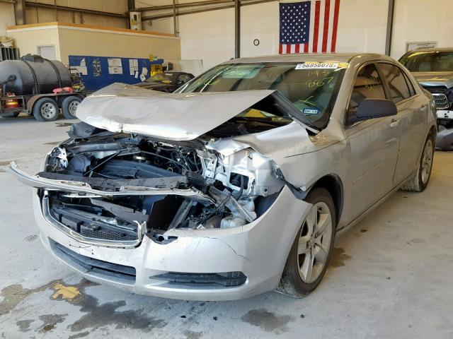 1G1ZB5E0XCF193887 - 2012 CHEVROLET MALIBU LS 银色 照片 2