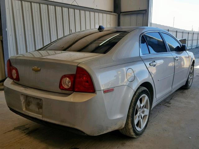 1G1ZB5E0XCF193887 - 2012 CHEVROLET MALIBU LS 银色 照片 4