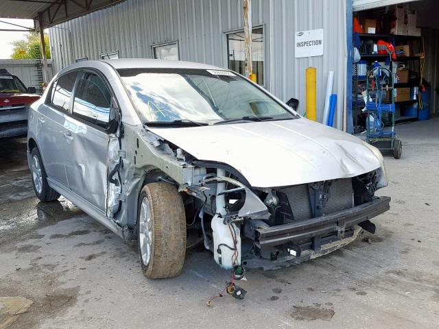 3N1AB6AP6BL690732 - 2011 NISSAN SENTRA 2.0 SILVER photo 1