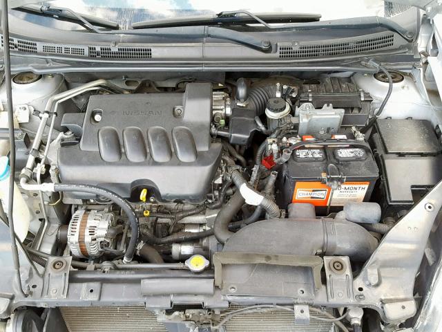 3N1AB6AP6BL690732 - 2011 NISSAN SENTRA 2.0 SILVER photo 7