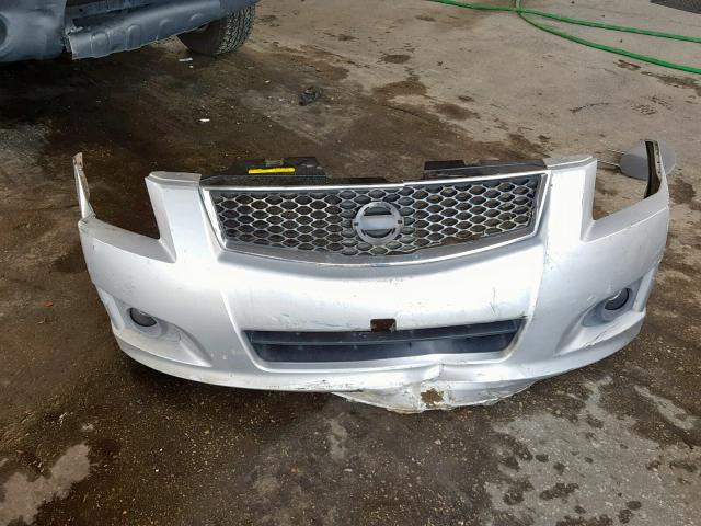 3N1AB6AP6BL690732 - 2011 NISSAN SENTRA 2.0 SILVER photo 9