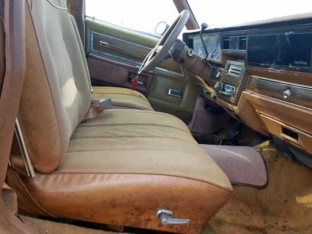 1N35L9S311631 - 1979 CHEVROLET CAPRICE GOLD photo 5