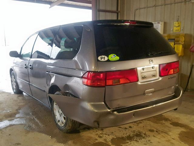 2HKRL1850YH604375 - 2000 HONDA ODYSSEY LX GRAY photo 3