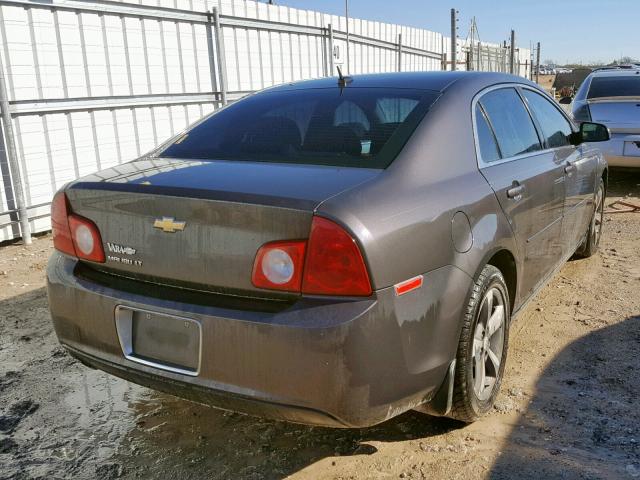 1G1ZC5E1XBF255146 - 2011 CHEVROLET MALIBU 1LT 灰色 照片 4