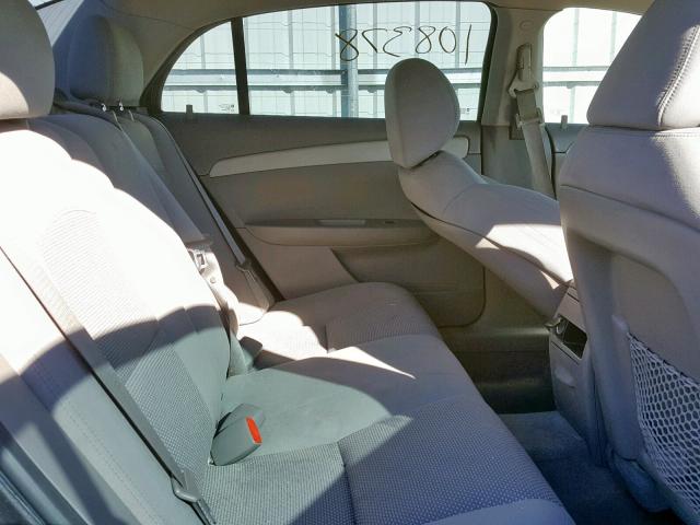 1G1ZC5E1XBF255146 - 2011 CHEVROLET MALIBU 1LT 灰色 照片 6