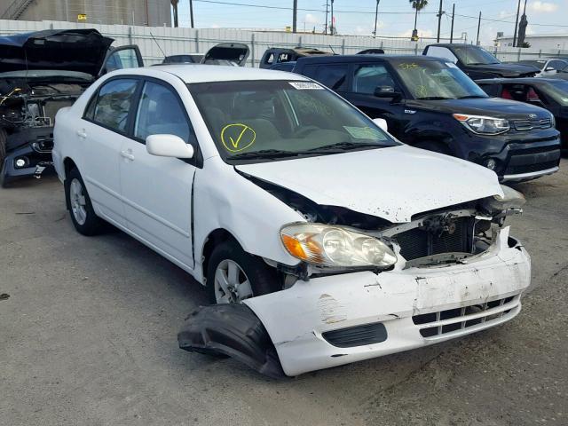 1NXBR32E73Z067745 - 2003 TOYOTA COROLLA SE WHITE photo 1