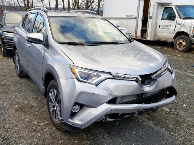 JTMRJREV8JD223409 - 2018 TOYOTA RAV4 HV LE SILVER photo 1