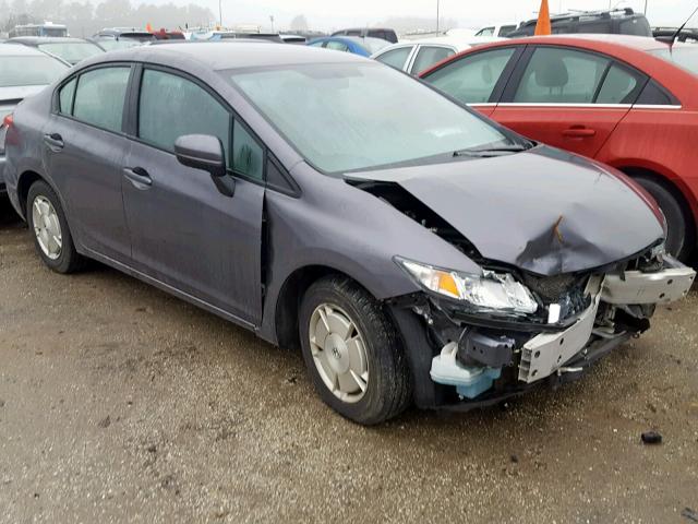 2HGFB2F61FH530723 - 2015 HONDA CIVIC HF GRAY photo 1