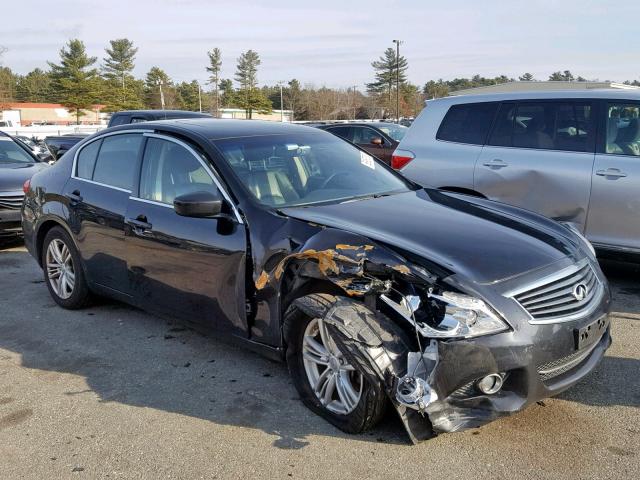 JN1CV6AR6DM769246 - 2013 INFINITI G37 BLACK photo 1