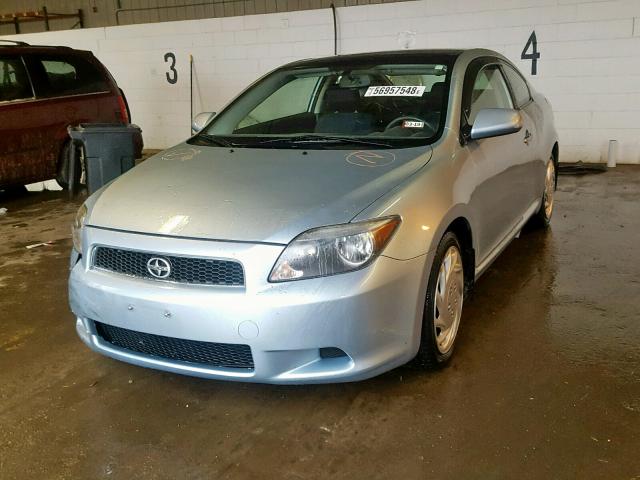 JTKDE177550040795 - 2005 TOYOTA SCION TC ლურჯი ფოტო 2