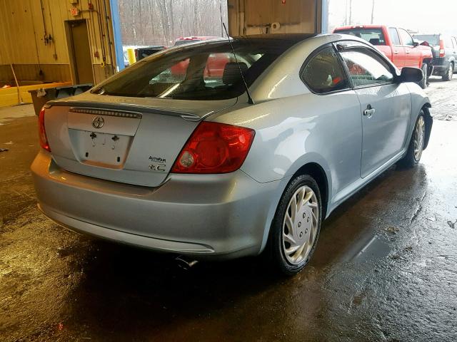 JTKDE177550040795 - 2005 TOYOTA SCION TC ლურჯი ფოტო 4