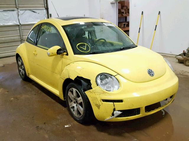 3VWRW31C56M406424 - 2006 VOLKSWAGEN NEW BEETLE Sarı foto 1