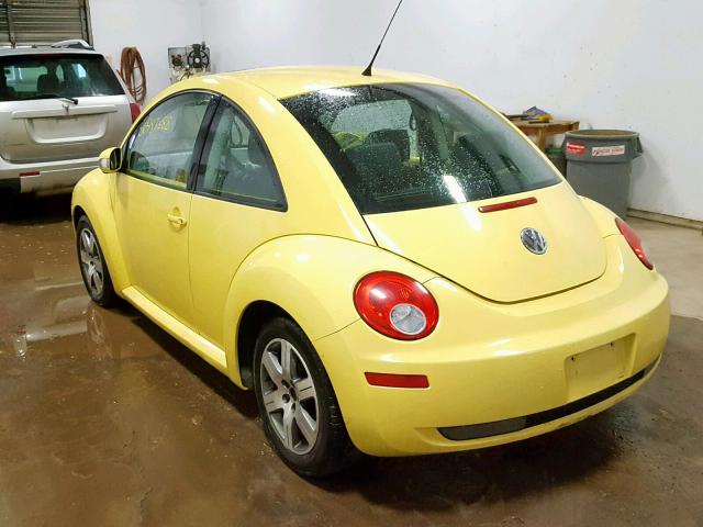 3VWRW31C56M406424 - 2006 VOLKSWAGEN NEW BEETLE Sarı foto 3