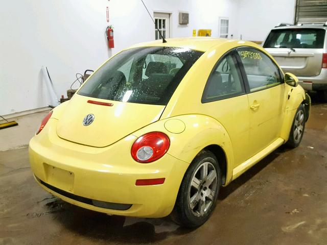 3VWRW31C56M406424 - 2006 VOLKSWAGEN NEW BEETLE Sarı foto 4