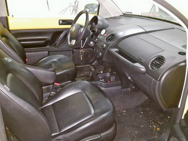 3VWRW31C56M406424 - 2006 VOLKSWAGEN NEW BEETLE Sarı foto 5