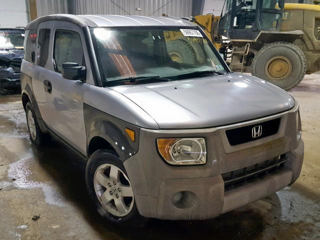 5J6YH28593L045488 - 2003 HONDA ELEMENT EX BLUE photo 1