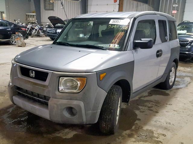 5J6YH28593L045488 - 2003 HONDA ELEMENT EX BLUE photo 2