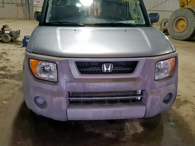 5J6YH28593L045488 - 2003 HONDA ELEMENT EX BLUE photo 9