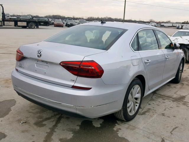 1VWBA7A34JC015976 - 2018 VOLKSWAGEN PASSAT SE SILVER photo 4