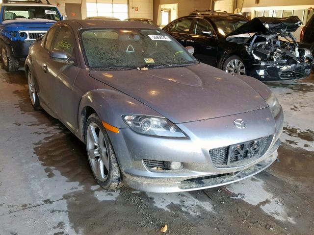 JM1FE173840122712 - 2004 MAZDA RX8 GRAY photo 1