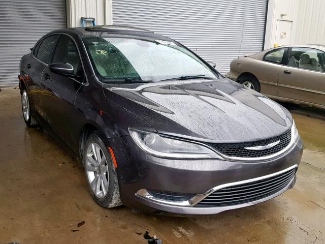 1C3CCCAB8FN712312 - 2015 CHRYSLER 200 LIMITE SILVER photo 1