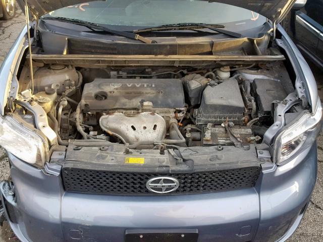 JTLKE50EX91075898 - 2009 TOYOTA SCION XB Boz foto 7