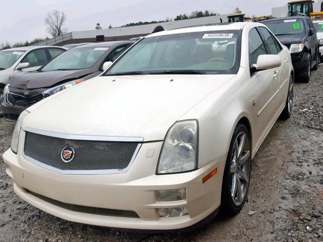 1G6DC67A150223328 - 2005 CADILLAC STS WHITE photo 2